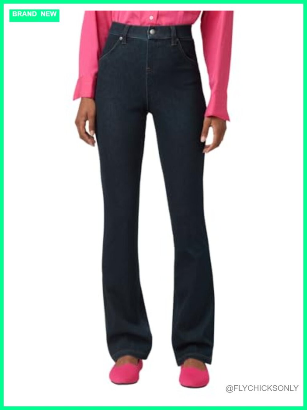 HUE Women's Ultra Soft High Waist Denim Leggings